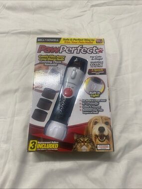 Bell + Howell PawPerfect Pet Nail Grinder - Black & White